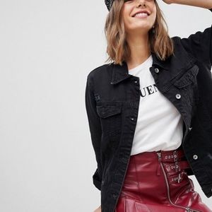 Limited Edition ASOS Distressed Denim/ Jean Jacket